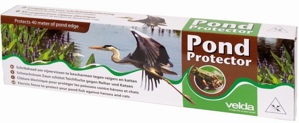 „Velda Pond Protector – Schutzsystem für Teiche gegen Reiher und andere Tiere“